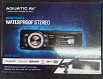 Aquatic Av AQ-MP-5UBT-S Marine Digital Media Receiver Waterproof Color Face New. Fixed Price $374.99.