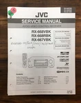 Jvc RX-668R RX-667 Vbk Receiver Service Manual *original*. Fixed Price $14.97.