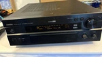 Vintage Yamaha RX-V1200 Receiver Includes Two Remotes & Power Cord. Fixed Price $150.00.