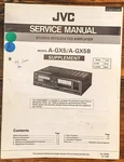 Jvc A-GX5B Amplifier Service Manual Supplement *original*. Fixed Price $14.97.