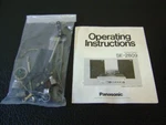 Panasonic SE-2809 Fm/am, 8-TRACK, Record Player Service Manual & Parts Lot. Fixed Price $24.99.
