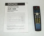 Mint!! Vtg Denon #RC-863 Receiver Remote Control (AVR-1800, AVR-87, AVC-A11SR). Fixed Price $49.99.
