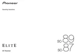 Pioneer SC-87 Receiver Owners Manual. Fixed Price $22.24.