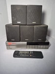 Yamaha TCD-AV1 Cinemastation AV-1 Player Receiver With 5 Speakers. Remote.. Fixed Price $29.00.