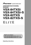 Pioneer VSX-84TXSI Receiver Owners Manual. Fixed Price $22.24.