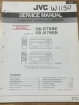 Jvc RX-R75BK RX-R76BK Audio / Video Receiver Original Service Repair Manual. Fixed Price $14.94.