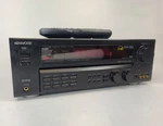 Kenwood Receiver Vr 6060 6.1 Ch Audio Video Surround With RC-R0813 Remote Bundle. Fixed Price $159.95.