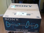 New Rarefind Sony CDP-CX205 Compact Disk Megastorage 200 Player. Fixed Price $1299.99.