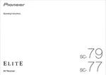 Pioneer SC-77 Receiver Owners Manual. Fixed Price $22.24.