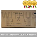 Marantz Cinema 60 7.2CH Av Receiver With 8K Ultra Hd Heos Built-in / Black 220V=. Fixed Price $1133.15.