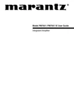 Marantz PM7001KI Amplifier Owners Manual. Fixed Price $22.24.