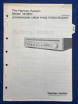 Original Harman Kardon HK380I Receiver Technical - Service Manual. Fixed Price $19.95.