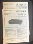 Fisher CAV-9050 CAV-975 Service Manual Surround Stereo Amplifier Original. Fixed Price $29.99.