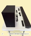 Samsung HW-B63C/ZA 3.1 Channel Soundbar With Wireless Subwoofer PS-WB65D. Lpuo.. Fixed Price $175.00.
