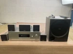 Sony STR-K700 Am Fm Stereo Receiver! *with Remote, Sub, & 5 Surround Speakers!. Fixed Price $125.99.
