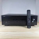 Yamaha R-S201 Natural Sound Stereo Receiver Am/fm Tuner W/ Remote Bundle Tested. Fixed Price $79.00.