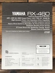 Yamaha RX-460 Receiver Owners / User Manual *original*. Fixed Price $19.97.