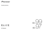Pioneer SC-99 Receiver Owners Manual. Fixed Price $22.24.