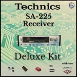Technics SA-225 Receiver Deluxe Upgrade Kit Genuine Parts Restoration. Fixed Price $59.95.
