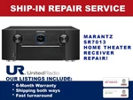 Repair Service For Marantz SR7013 9.2 Channel Home Theater Receiver. Fixed Price $350.00.