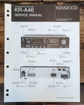 Kenwood KR-A46 Receiver Service Manual *original*. Fixed Price $19.97.