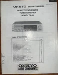 Onkyo TX-51 Tuner Amplifier Service Manual Original. Fixed Price $29.99.