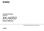 Yamaha RX-A1050 Receiver Owners Manual. Fixed Price $22.24.