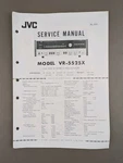 Jvc Model VR-5525X Fm/am Stereo Receiver Service Manual D-2756. Fixed Price $54.95.