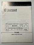 Sherwood Newcastle R-945 Av Receiver Operating Instructions Original Genuine. Fixed Price $39.99.