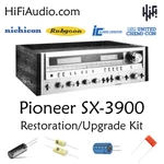 Pioneer SX-3900 Rebuild Restoration Recap Service Kit Repair Filter Capacitor. Fixed Price $185.00.