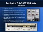 Technics SA-5560 Receiver Ultimate Upgrade Kit Genuine Parts Restoration. Fixed Price $134.95.