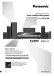 Panasonic SA-HT56 Home Theater System Owners Instruction Manual. Fixed Price $22.24.