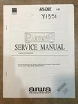 Aiwa AV-D97 Stereo Receiver Original Service Repair Manual. Fixed Price $14.94.