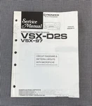 Pioneer Audio/video Stereo Receiver VSX-D2S Original Service Manual J0545. Fixed Price $14.79.