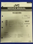 Jvc RX-664VBK RX664VBK Service Manual **original**. Fixed Price $13.99.