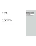 Denon AVR-4810CI Receiver Amplifier Owners Manual. Fixed Price $19.99.