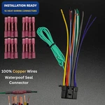 Power Wire Harness For Sony XAV-W651BT Kit With Connectors. Fixed Price $21.90.