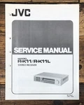 Jvc R-K11L Receiver Service Manual *original*. Fixed Price $14.97.