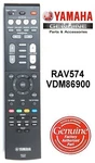 New Genuine Yamaha RAV574 VDM8690 Remote Control For RX-V4A RXV4A Audio Receiver. Fixed Price $23.88.