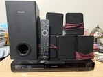 Philips HTS3106/F7 C Blu-ray Home Theater System Dvd Player Tested. Fixed Price $69.99.