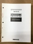 Nikko NR-515 Receiver Service Manual *original*. Fixed Price $29.97.