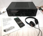 Vintage Sony Am Fm Stereo Receiver STR-GX5ES Bundle W/ Remote Manual Headphones. Fixed Price $129.00.