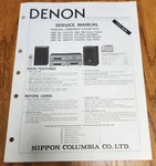 Denon D-F10 Component System Service Manual Original. Fixed Price $9.50.