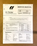 Sansui R-750AV Receiver Service Manual *original*. Fixed Price $19.97.