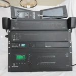 Lot Crestron System DM-MD8X8, CNX-PAD8A, AV2 Xm Tuner, 2-12"PORT Touchpads Ant. Fixed Price $440.00.