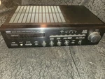 Yamaha RX-450 Stereo Receiver 16-STATION Programmable Natural Sound No Remote. Fixed Price $49.99.