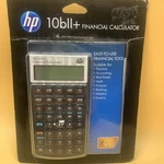 Hp 10BII+ Plus Financial Calculator Hewlett Packard 10BLL-NEW/SEALED. Fixed Price $23.20.