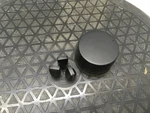 Pioneer SX-255R Knobs Volume, Bass, Treble, Balance. Fixed Price $27.99.