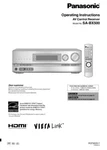Panasonic SA-BX500 Receiver Owners Instruction Manual. Fixed Price $22.24.
