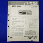 Sony STR-VX450 Service Manual Original Paper Oem Repair Guide Usa. Fixed Price $19.96.